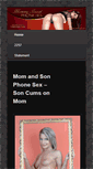 Mobile Screenshot of mommyincestphonesex.com